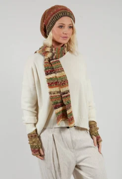 Decorative Wool Hat in Apricot
