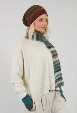 Decorative Wool Hat in Orchid