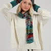Decorative Wool Hat in Turquoise