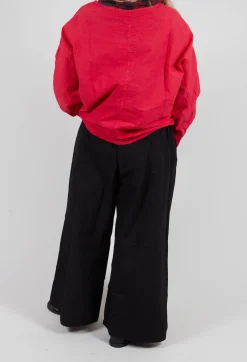 Dehnjung Trousers in Kaviar