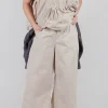 Dehnjung Trousers in Kiesel