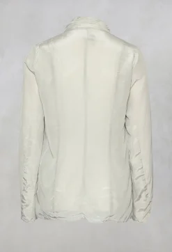 Deneb Silk Shirt in Grey
