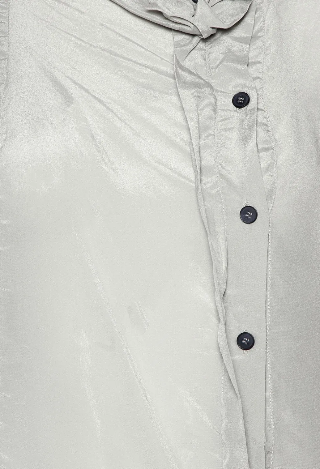 Deneb Silk Shirt in Grey