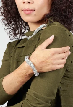 Diamond Bracelet in Silver