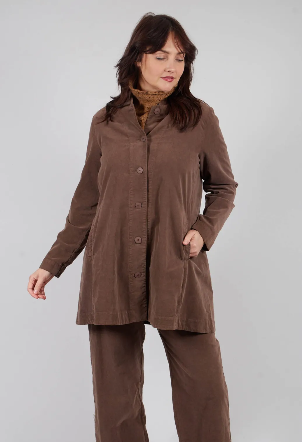 Diana Jacket in Taupe