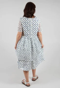 Dinti Dress in Dot Cotton