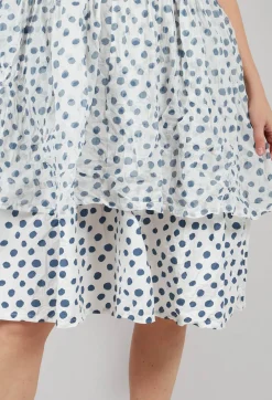 Dinti Dress in Dot Cotton