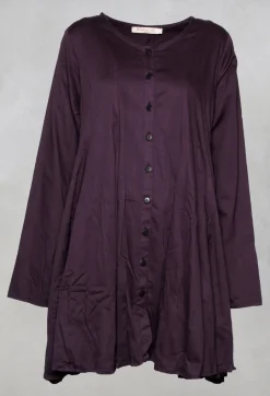 Diskretin Coat Dress in Erlebnis Purple