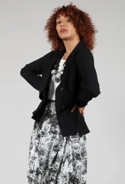 Dissected Jacket in Black