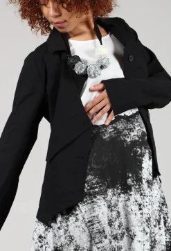 Dissected Jacket in Black