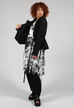 Dissected Jacket in Black