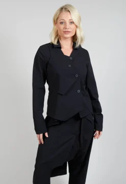 Dissected Jacket in Black