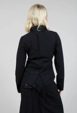 Dissected Jacket in Black