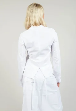 Dissected Jacket in White