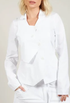Dissected Jacket in White