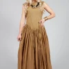 Distinto Dress in Dried Tobacco