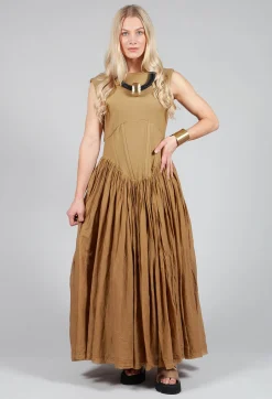 Distinto Dress in Dried Tobacco