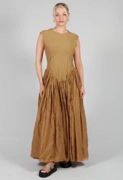 Distinto Dress in Dried Tobacco