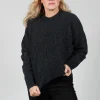 Distressed Top in Graphite