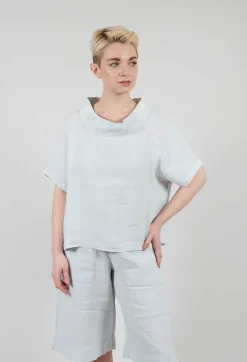 Diva Shirt in Eve Blue