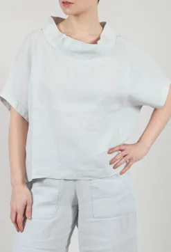 Diva Shirt in Eve Blue
