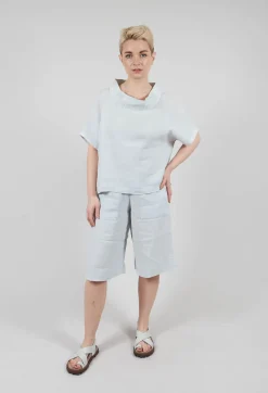 Diva Shirt in Eve Blue