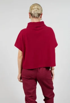 Diva Top in Scarlet