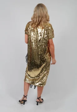 Djamila Dress in Gold
