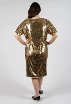 Djamila Dress in Gold