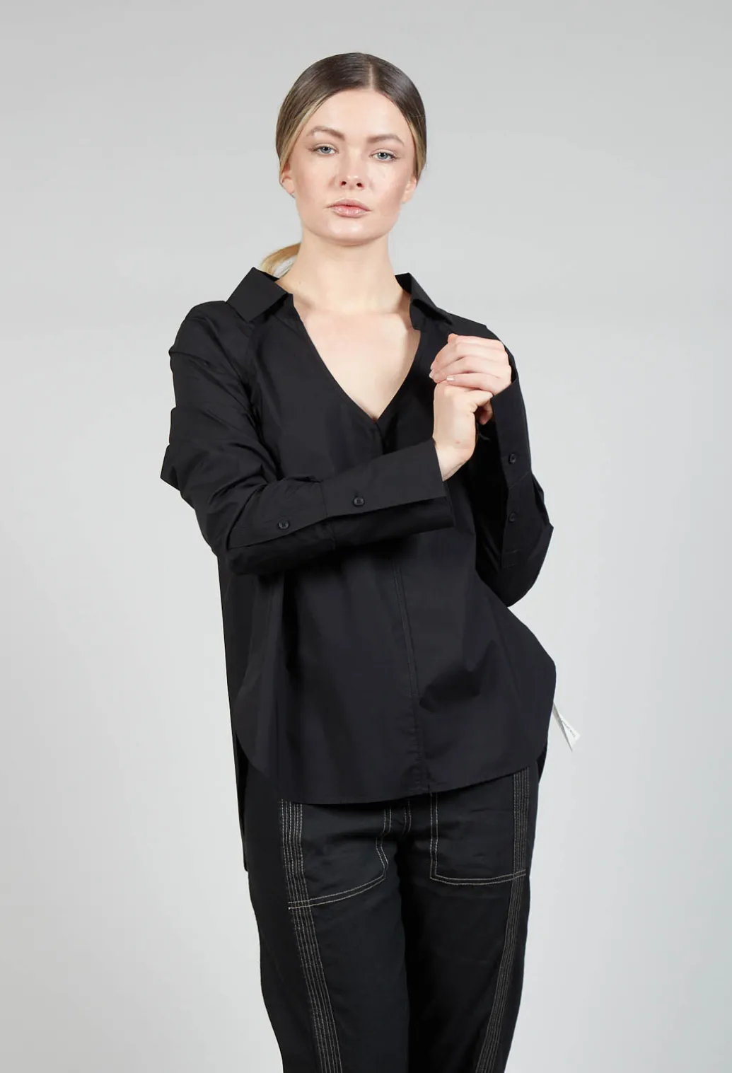 Doll Shirt In Black