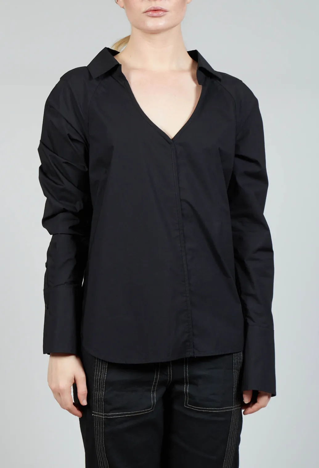 Doll Shirt In Black