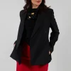 Double Breasted Blazer in Nero