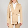 Double Breasted Blazer in Cerotto