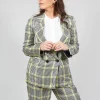Double Breasted Blazer in Yellow