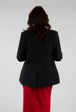 Double Breasted Blazer in Nero