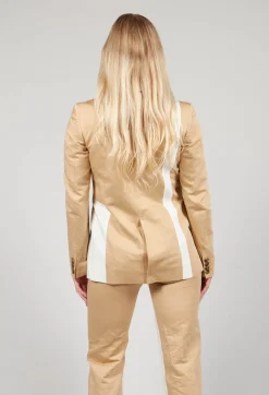 Double Breasted Blazer in Cerotto
