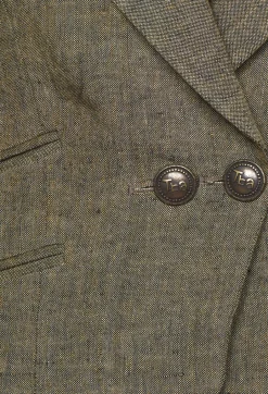 Double Breasted Blazer in Rock