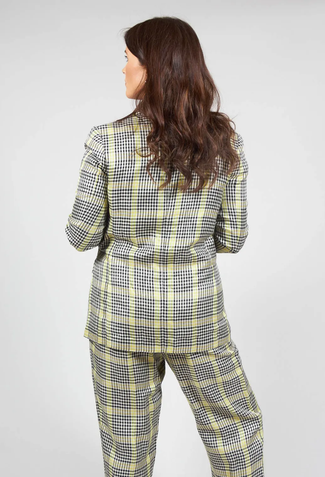 Double Breasted Blazer in Yellow