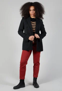 Double Breasted Blazer in Nero