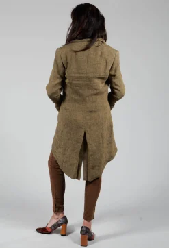 Double Breasted Blazer in Rock
