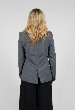 Double Breasted Blazer in Grigio