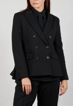 Double Breasted Blazer in Nero