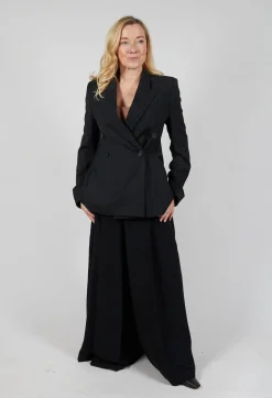 Double Breasted Blazer in Nero