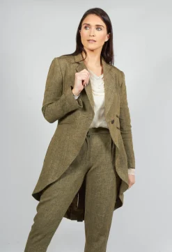 Double Breasted Blazer in Rock