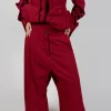 Double Front Trousers in Sunset