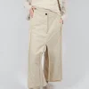 Double Front Trousers in Bone