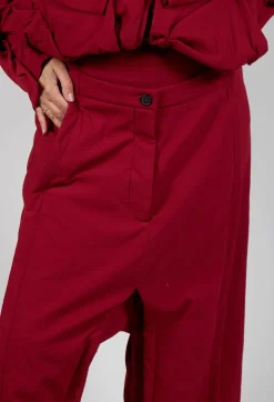 Double Front Trousers in Sunset