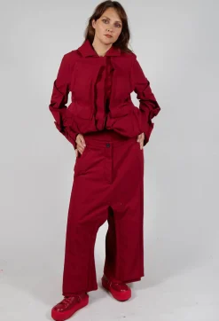 Double Front Trousers in Sunset