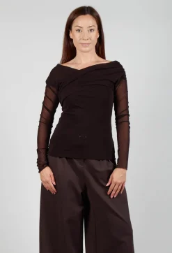 Draped Mesh Top in Java