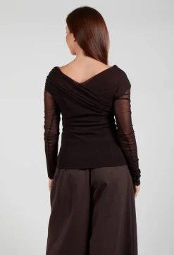 Draped Mesh Top in Java